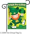 Irish for a Day Indoor/ Outdoor Sublimation Garden Flag 13" X 18.5" 52025