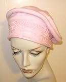 Parkhurst Pointelle Beret Topper (Pink)