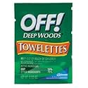Off! Deep Woods Insect Repellent Wipes, 20 Towelettes