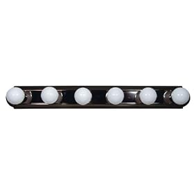 Yosemite Home Decor 4506DB 35.5-Inch 6-Light Bathroom Vanity, Dark Brown by Yosemite Home Decor