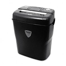 Medium-Duty AS1018CD Confetti-Cut Shredder, Black by Aurora