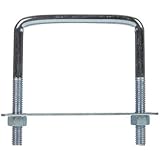 Hampton Lumber Size Square Bend U-Bolt 2-1/4" Tread 3-11/16" Bulk Stl