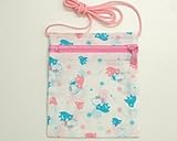 ハローキティ はろうきてぃ 手ぬぐい柄 祭巾着 千鳥 ハローキティ はろうきてぃ 手ぬぐい柄 祭巾着 千鳥