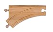 Melissa & Doug 6" Wooden Curved Switch Track Set - Male (6 Pack)