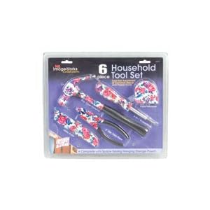 MIT 6pc Floral Household Tool Set by Mit