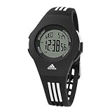 Adidas Women's Furano ADP6019 Black Resin Quartz Watch with Grey Dial