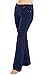 PajamaJeans - Bootcut Dark Blue Indigo Stretch Knit Denim Jeans for Women