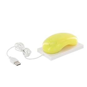Souris "Too much Mouse" LD89U Jaune by Lexon
