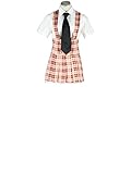 Mtxc Women's Hetalia: Axis Powers Cosplay World W College Summer Uniform Kid Size Large Apricot