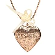 Copper Truth or Dare Heart Locket Necklace