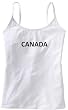 CANADA - Country Series - White Women's / Girls Camisole (Girlie / Babydoll)