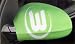 Bundesliga Fahne VFL Wolfsburg
Die Au�enspiegelflagge sind ein elastisches Textilprodukt um die 
Auto-Au�enspiegel zu individualisieren. Die Innenseite des Au�enspiegels bleibt frei, so dass das 
Sichtfeld uneingeschr�nkt ist. Die k�nnen beliebig oft angebracht und r�ckstandslos wieder entfernt 
werden. Sie sind dank integrierter Nanostrukturen schmutzabweisend und bei 30 � bis zu 30 - mal ohne 
Farb - und Qualit�tsverlust waschbar. Die passen sich dank ihrer elastischen Struktur jeder 
Spiegelform faltenfrei an und sind f�r PKW�s in zwei Standartgr��en erh�ltlich:
Geeignet f�r �ber 92 
% aller g�ngigen PKW,
Bei diesen Modellen z. B. Fiat 500, VW Golf, Opel Signum, BMW 7er.Sondergr��e 
f�r extra gro�e SUV - u. Kleintransporterspiegel,
z. B. BMW X5, VW T5, Mercedes Vito.
-Einfach �ber 
die Spiegel ziehen und los
-Passt auf alle g�ngigen PKW Spiegel
-Perfekter, faltenfreier Sitz bis 
250 km/h
-Stra�enzulassung durch die DEKRA
Bitte beachten Sie folgende Hinweise f�r die Nutzung der 
gem�� DEKRA Gutachten:
1. Das uneingeschr�nkte Sichtfeld der Spiegelfl�che.
2. Die Gew�hrleistung 
der Spiegelverstellm�glichkeit.
3. Das Freibleiben der Fahrtrichtungsanzeiger.
4. Einen Au�enspiegel 
mit verj�ngtem Haltearm.
Auslieferung: 2 St�ck Au�enspiegelfahne f�r die Spiegel am Fahrzeug