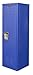 Hallowell Kid Locker, 15'W x 15'D x 48'H, 717 Grand Slam (blue), Single Tier, 1-Wide, Knock-Down