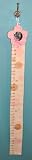 MWW Hang It Up Growth Chart in Pink