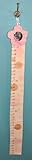 MWW "Hang It Up" Growth Chart in Pink