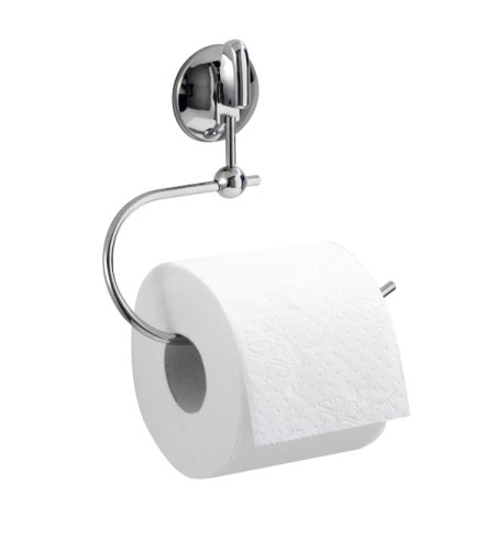 Wenko Smart-Loc Wall-Mounted Toilet Paper Holder