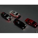 3 pieces lighted cars Z 1:220 gauge headlight and backlight