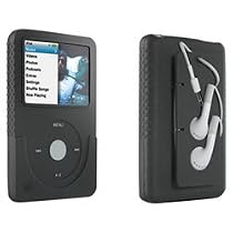 DLO PodFolio Leather Case for 30 GB and 60 GB iPod 5G (Black)