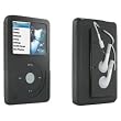 DLO PodFolio Leather Case for 30 GB and 60 GB iPod 5G (Black) ~ DLO