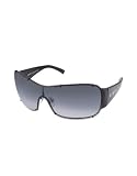 Versace - Versace Signature Temple Shield Sunglasses black/shaded grey