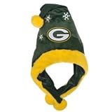 Green Bay Packers NFL Official Team logo Stadium Dangle Santa Hat *NEW ITEM*