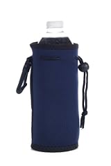 Neoprene Water Bottle Drawstring Insulator Cooler Koozie, Navy by BAGS FOR LESSTM