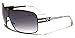Khan Fashion Sport Men's Shield Aviator Sunglasses Shades