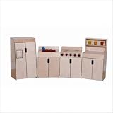 Tip-Me-Not 4 Piece Deluxe Appliances Set with Two Counters