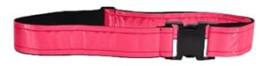 Heavy Duty Vinyl Belt w/ Buckle (Pink)