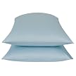Fieldcrest® Luxury 500-Thread-Count Embroidered Pillowcases 2 pk. - Cool Sky (Standard)