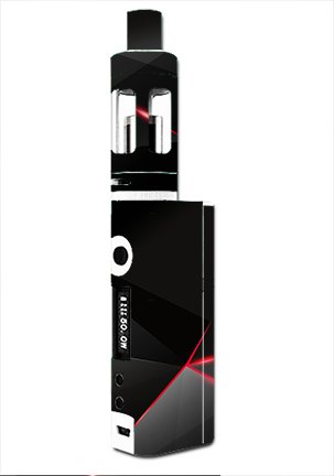 Skin Decal Vinyl Wrap for Kanger Tech Subbox Mini Vape Mod Box / black diamond