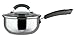 This Morning by Prestige 20 cm Stainless Steel Covered Everyday Pan, 2.4 Litre, Grey