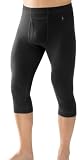 Smartwool Herren 3/4 Lange Unterhose Midweight Boot Top, black, S