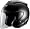 ARAI SZ-RAM_3 BLACK SM MOTORCYCLE Open-Face-Helmet