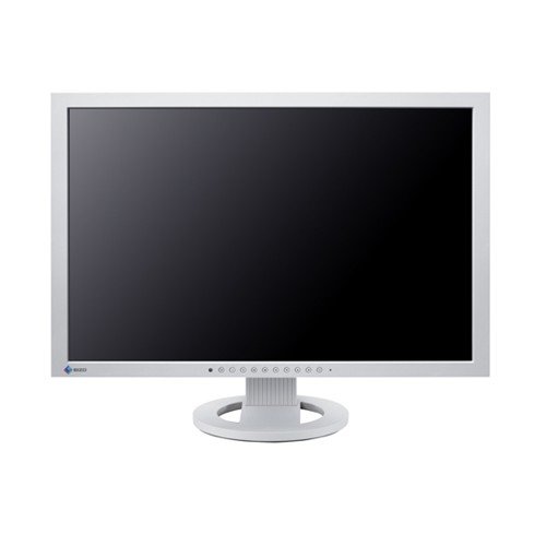 NANAO FlexScan 24インチ TFTモニタ 1920x1200 D-Sub15Pin DVI-D24Pin  スピーカー付 セレーングレイ S2402W-HXGY
