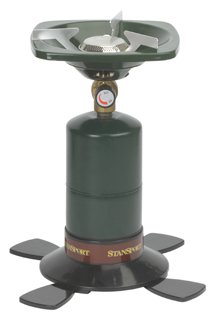 Stansport Single Burner Upright Portable Propane Outdoor Stove with Anti-clog...
