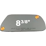 2005-2010 JEEP CHEROKEE-WAGONEER (MID SIZE) Heated, With Motor Mount, Convex,... by Automotive Mirror Glass