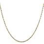 AuraGento Two-Tone 20in & 3mm Rope Necklace