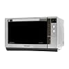Panasonic NN-CS598SEPG Mikrowelle / 1000 Watt / Grill 1300 Watt / 27 L Garraum / katalytisch beschichtete Garraumr�ckwand, teilverspiegelte T�r, 2 Reinigungsprogramme / edelstahl