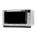 Panasonic NN-CS598SEPG Mikrowelle / 1000 Watt / Grill 1300 Watt / 27 L Garraum / katalytisch beschichtete Garraumr�ckwand, teilverspiegelte T�r, 2 Reinigungsprogramme / edelstahl