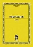 L`Orfeo SV 318 - Favola in Musica - Solo Parts, Choir and Orchestra - study score - (ETP 8025)
