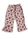 Private Label - Toddler Girls Brushed Cotton Capri Pant, Pink, Purple