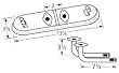 Stainless Steel Oval Twin Burner and Venturi for Charbroil Grills