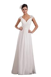 V-neck Beaded Cap Sleeves Chiffon/Satin/Spandex/Tulle Evening Dress 