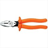 31 Had1zZmL. SL160  Klein D213 9NE CR INS 9 Inch Insulated High Leverage Side Cutting Pliers Connector Crimping