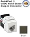 41108-RB8 Leviton QuickPort USOC Voice Grade Connectors