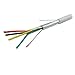 18/4 AWG Conductor Shielded CL2 Rated 500 ft in Wall Speaker Wire/Security Cable