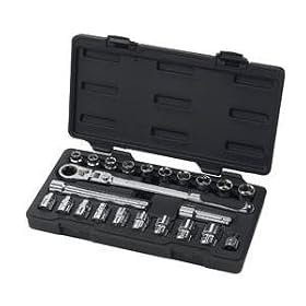 GearWrench (KD 893823) 23 Piece 3/8" Drive GearRatchet Set with Locking Handle
