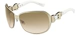 Gucci - Gucci Sunglasses Womens GG 2813 Gold White Brown Grad