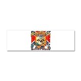 42 x 14 Wall Vinyl Sticker Southern Motorcycle Rider Hell On Wheels Rebel Flag